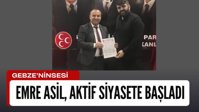 Emre Asil, Aktif Siyasete Başladı